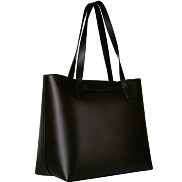 ROBERTO CAVALLI Black Leather Tote
